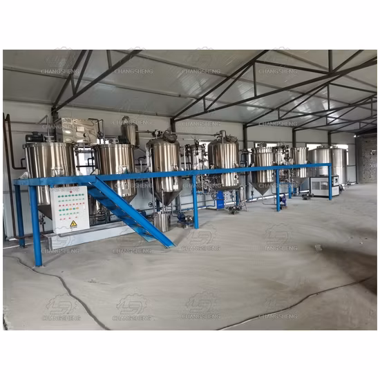 Crude Oil Refinery Equipment Oil Refinery Machine Palm Oil Refining Machine Edible Oil Machine