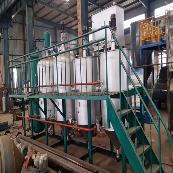 2t/D Soybean Oil Refinery Plant Mini Crude Oil Refinery Machine